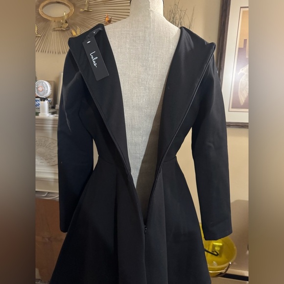 Lulus Forever Chic Black Long Sleeve Dress in black size L - Picture 11 of 13